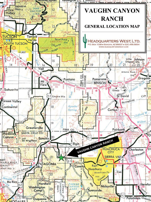 Vaughn Canyon Ranch Mohave County, Arizona, Headquarters West Ltd.