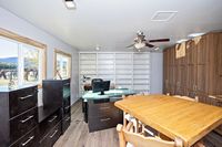 Office with windows to pasture