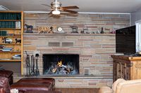 Great room - cozy fires all winter