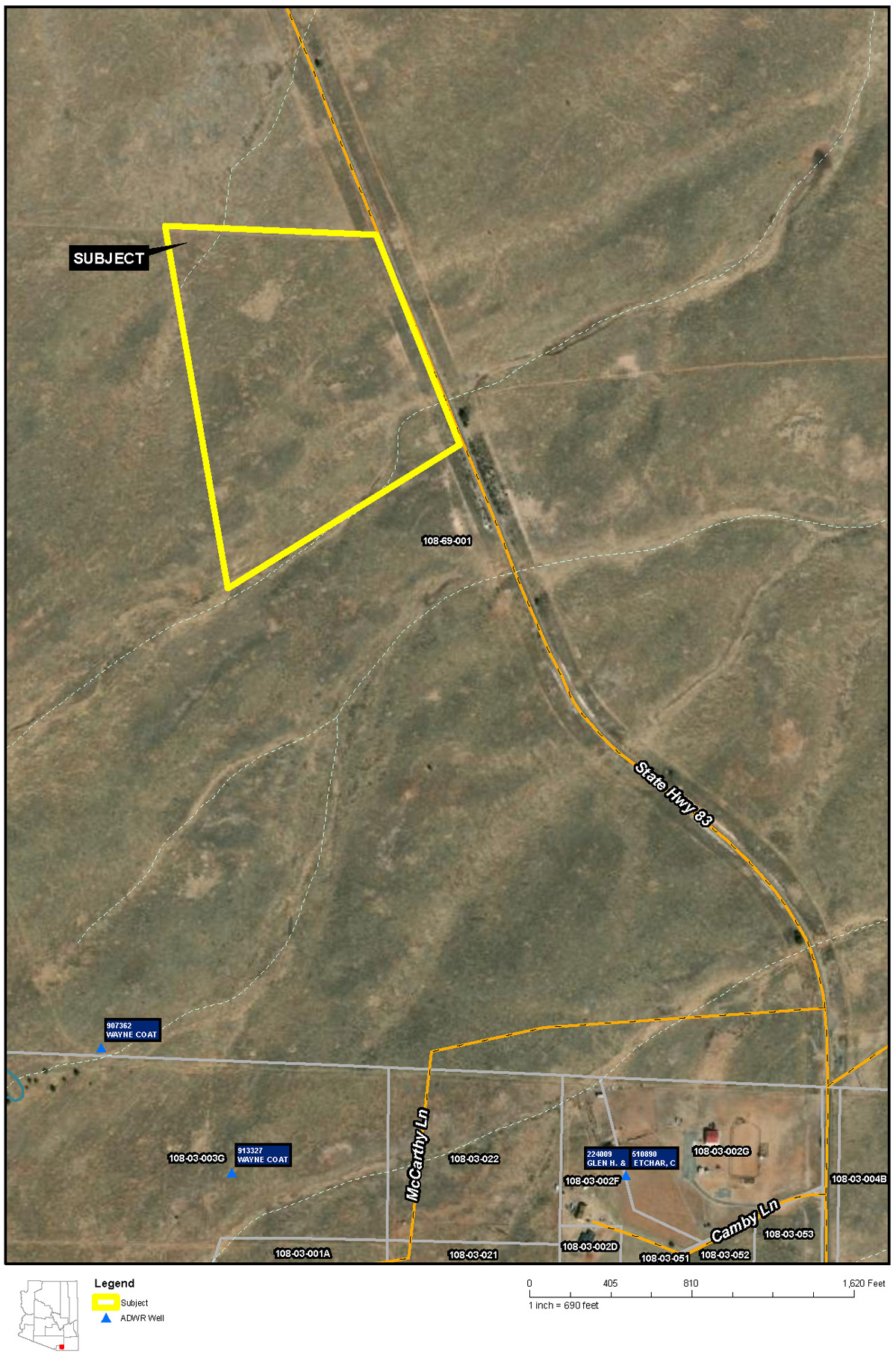 Aerial map