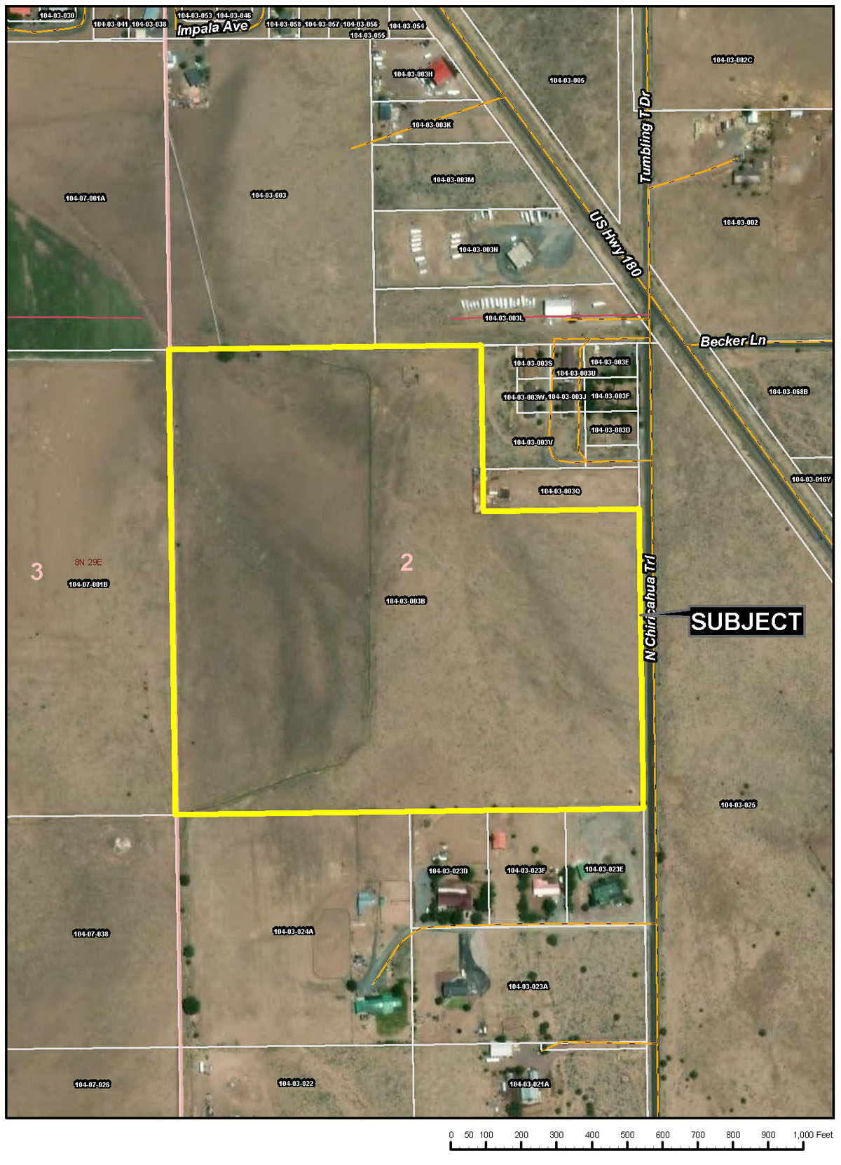 Aerial map