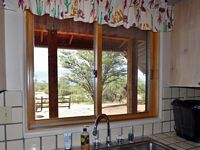 View from kitchen window